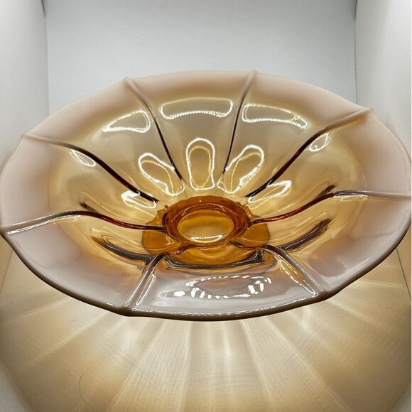 Fenton Cameo Opalescent #857-11" Flared Footed Console Bowl 1926-1927 - Picture 4 of 13